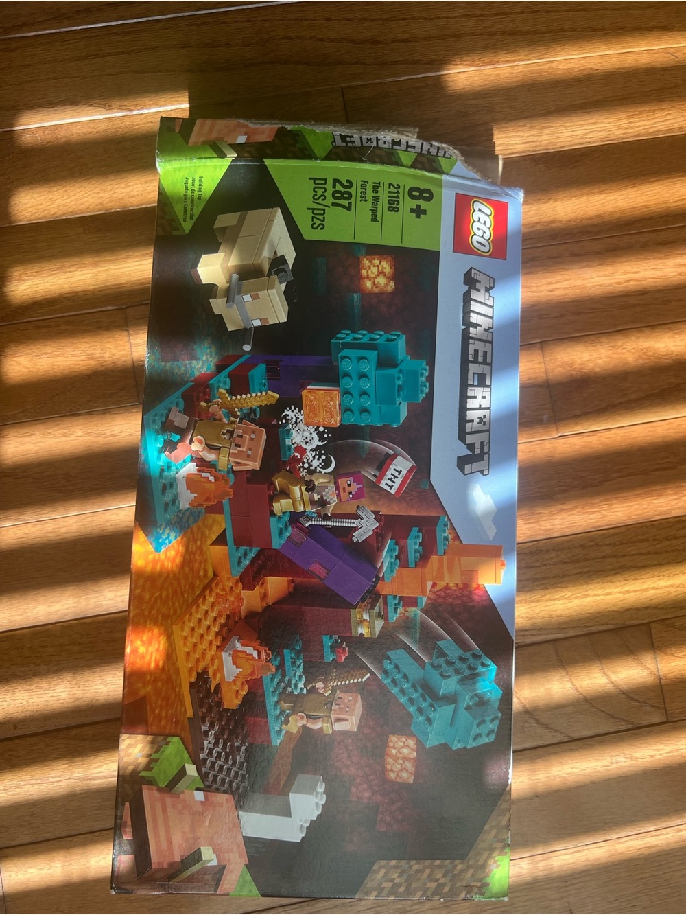 Minecraft the Warped forest Lego Play set-New